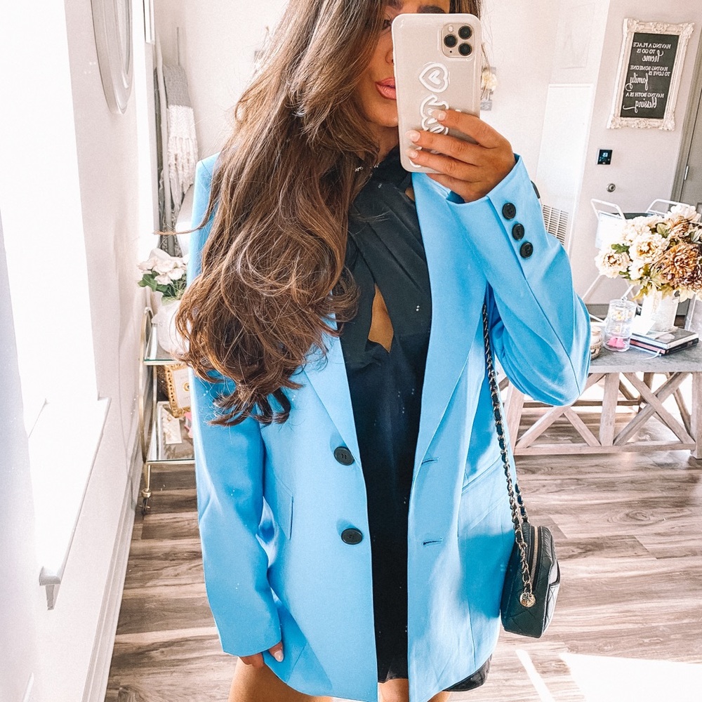 Blue blazer m